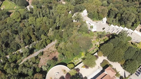 Sanctuary Bom Jesus do Monte, Braga, Portugal. 库存影片 116559191