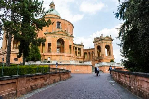 The sanctuary on the hill 스톡 사진