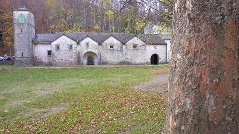 Sanctuary of the Madonna of the Maple Stock Footage 96335260
