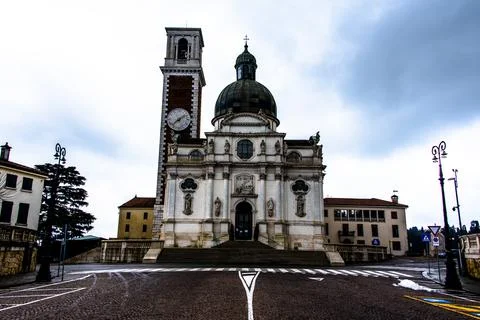 The Sanctuary of Monte Berico Stock Photos