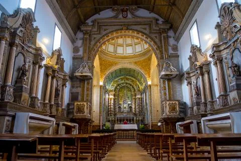 Sanctuary of Nazare Stock Photos