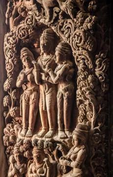 The Sanctuary of Truth Foto stock