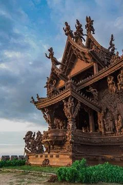 The Sanctuary of Truth 写真素材