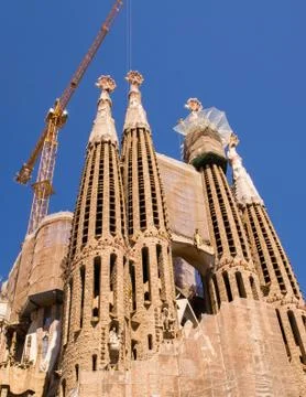 Sanctuary is under construction Stock Photos