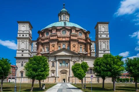 Sanctuary of Vicoforte Stock Photos