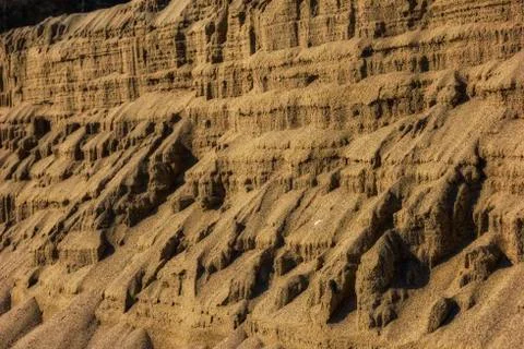 Sand abstract forming Stock Photos