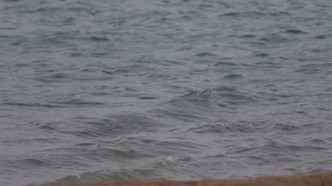 Sand And Low Tide Stock Footage 104818516