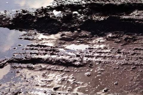 Sand and mud Stock Photos
