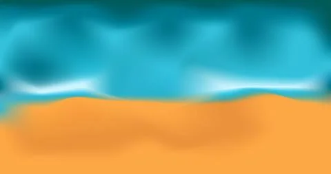 Sand and ocean vector background for banners Stock Illustration