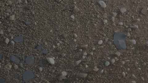 Sand and stone movement, slow motion Stock Footage 233348414