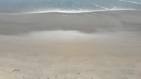 Sand and surf-6 Stock Footage 94239568