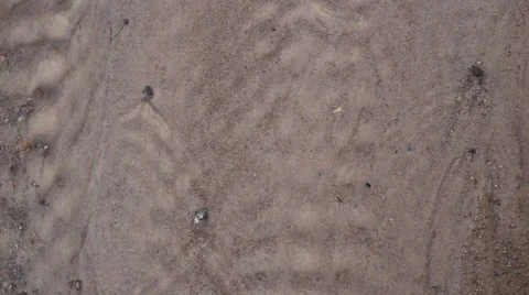 Sand and water flow Stock Footage 56604779