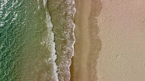 Sand and waves Stock Footage 171289315