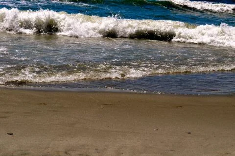 Sand and waves Фото