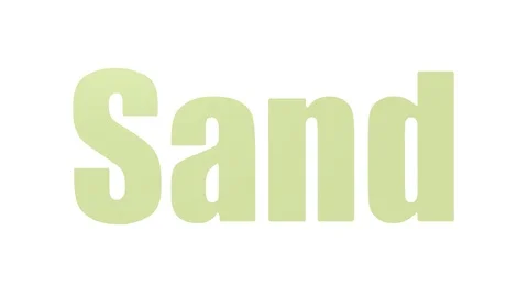 Sand Animated Word Cloud On White Background Stock Footage 107219697