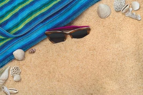 Sand background Stock Photos