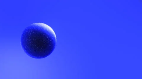 Sand Ball Blast Motion Graphics Background Stock Footage 144420140