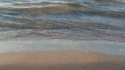 Sand Beach And Ocean Stock Footage 955077