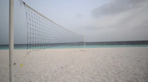 Sand beach and ocean wave, South Male Atoll. Maldives Video stock 49721131