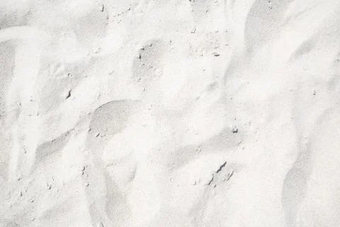 Sand on the the beach as background Stock Photos