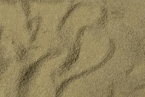 Sand on the beach as background Stock Photos
