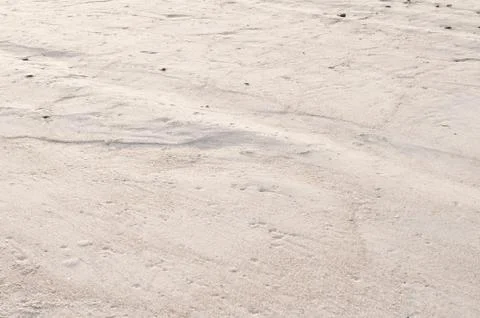 Sand on the beach as background.  Sand texture Fotos Stock