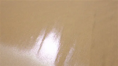 Sand on the beach - fast drying after wave Stock Footage 22481419