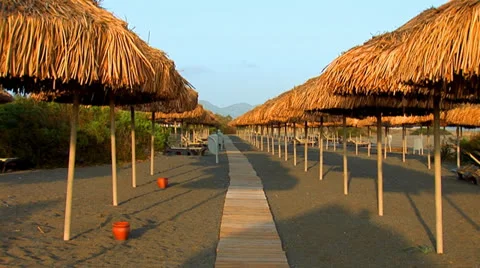 Sand beach Stock Footage 23872303