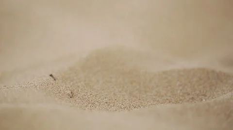 Sand on a beach Stock Footage 51692675