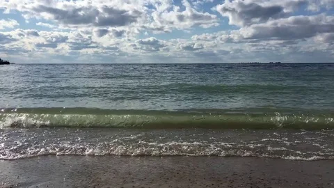 Sand Beach Stock Footage