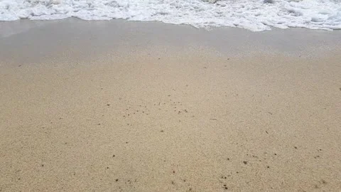 Sand on the beach Stock Footage 247839548