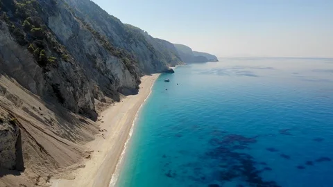 Sand beach paradise Video stock 106945740