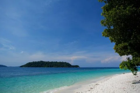 Sand beach Stock Photos