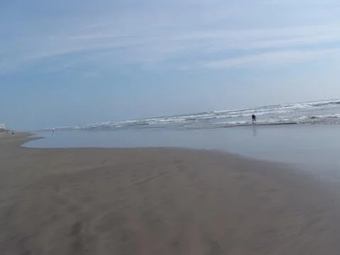 Sand beach Foto stock