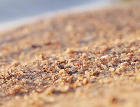 Sand on the beach Stock Photos