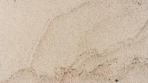 Sand on the beach Foto stock