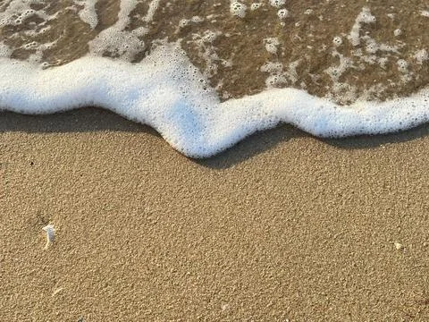 Sand on the  beach Stock Photos