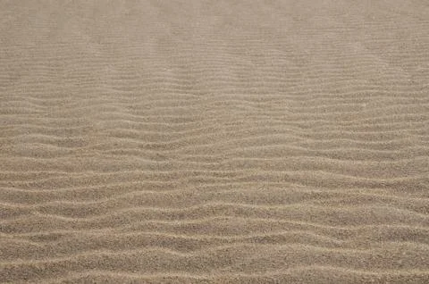 Sand beach stripes background texture waves Stockfoto's