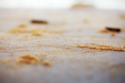 Sand beach with texture. Foto stock