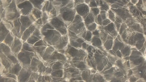 Sand bottom transparent water Stock Footage 40951335
