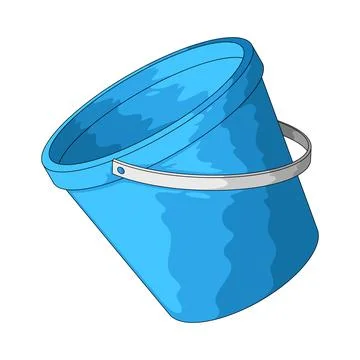 Sand bucket illustration イラスト素材