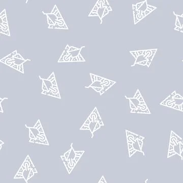 Sand building material line vector seamless pattern Stock Illustration