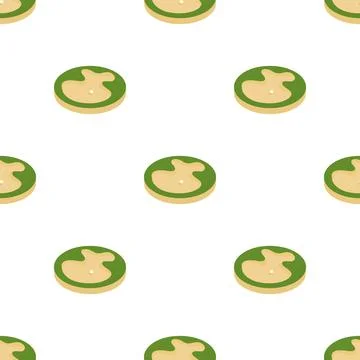 Sand bunker in the golf course pattern seamless vector Stockillustratie