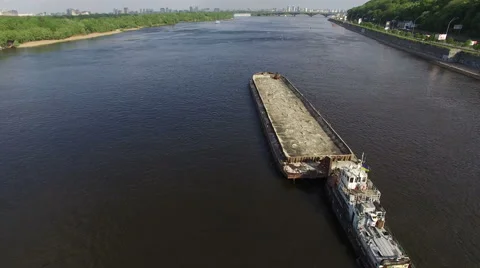 Sand On Cargo Ship	 Stock-Footage 64067868