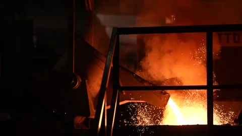 Sand casting (sand molded casting). Stock Footage 279209150