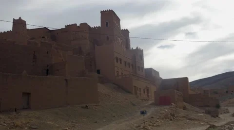 Sand castle of Morocco Видео 67557960