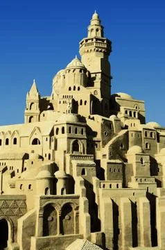 Sand castle Foto stock