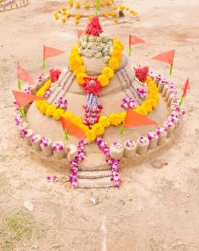 Sand castle Stock Photos