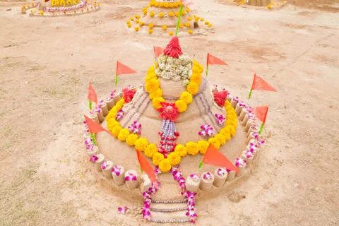 Sand castle Foto stock