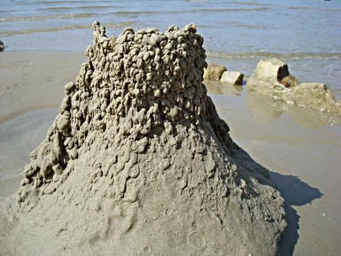 Sand castle Foto stock